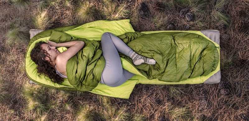 woman in a zenbivy bed